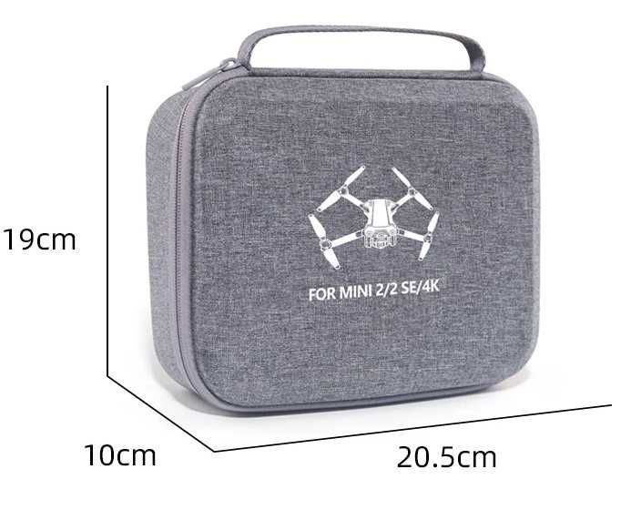 НОВА -  Твърда Чанта за Дрон- DJI Mini 2/Mini2 SE /Mini 4K
