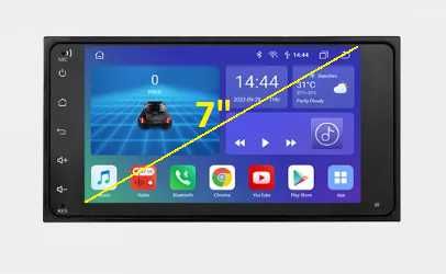 Мултимедия 7" Android 12 за Toyota RAV4 навигация GPS RDS DSP Carplay