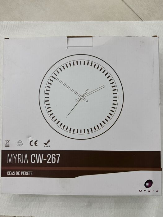 Ceas de perete Myria , nou.
