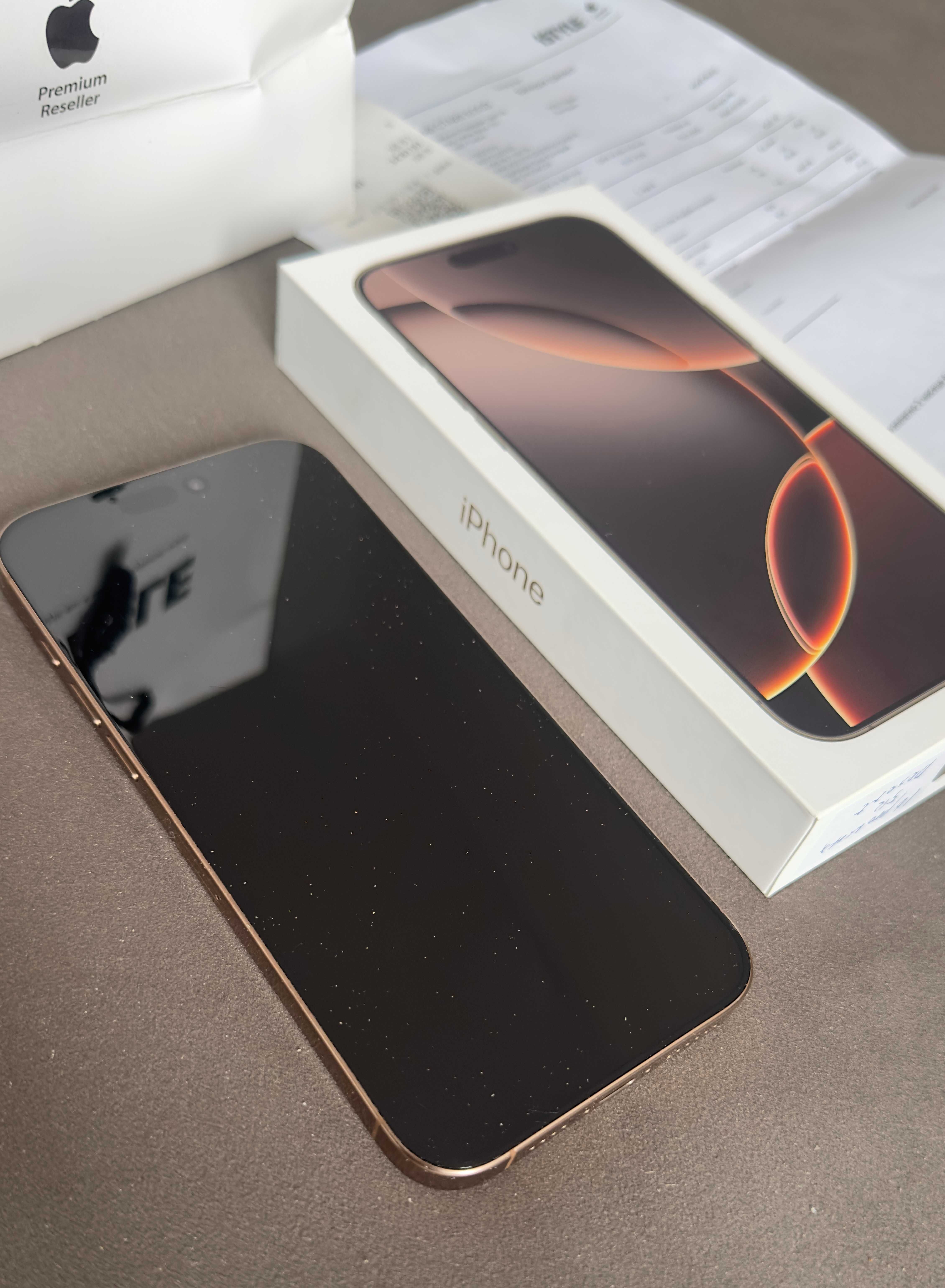 iPhone 16 Pro Max 512GB Desert Titanium - Официална гаранция 1 година
