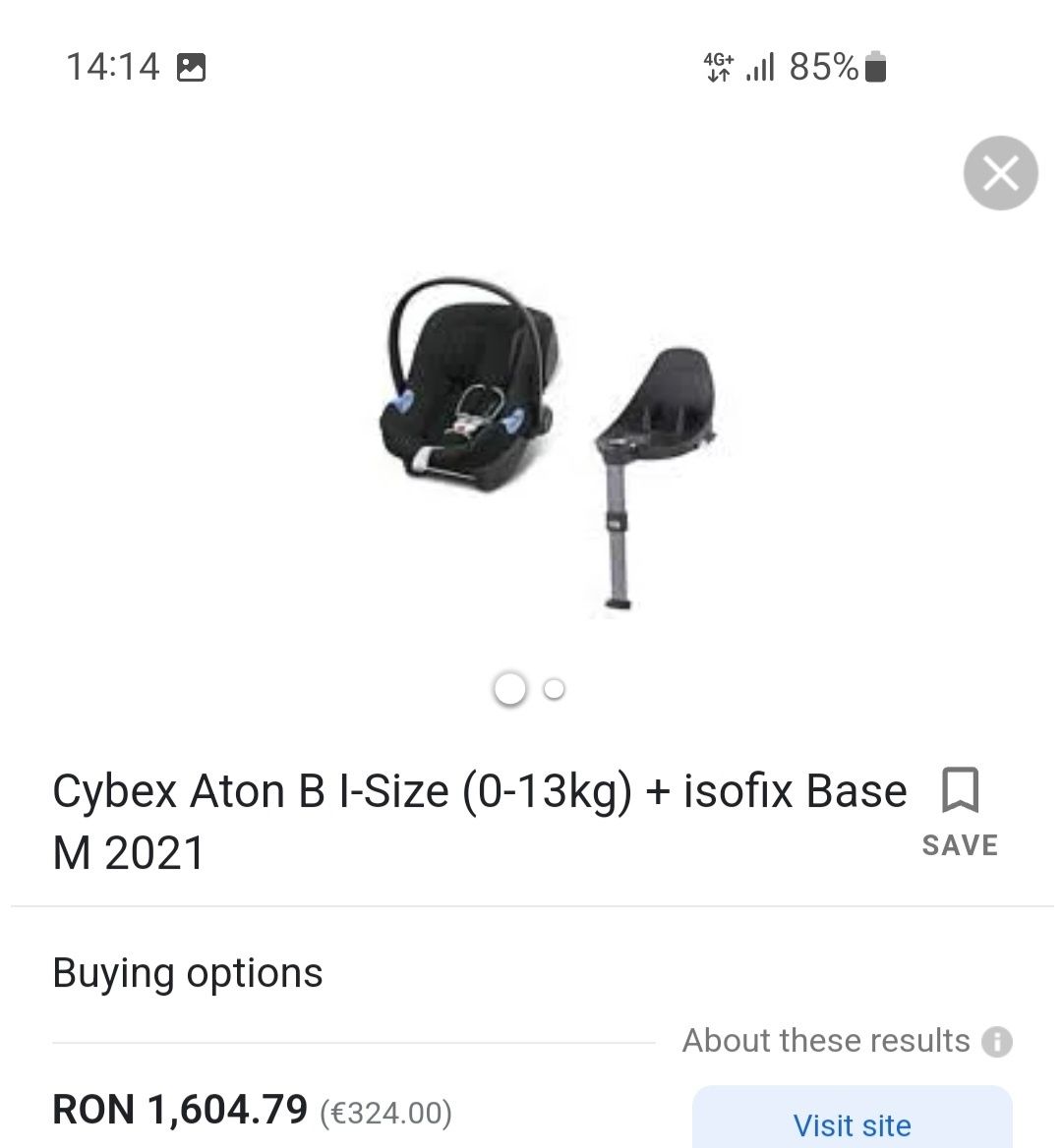 Cybex Aton M i-size