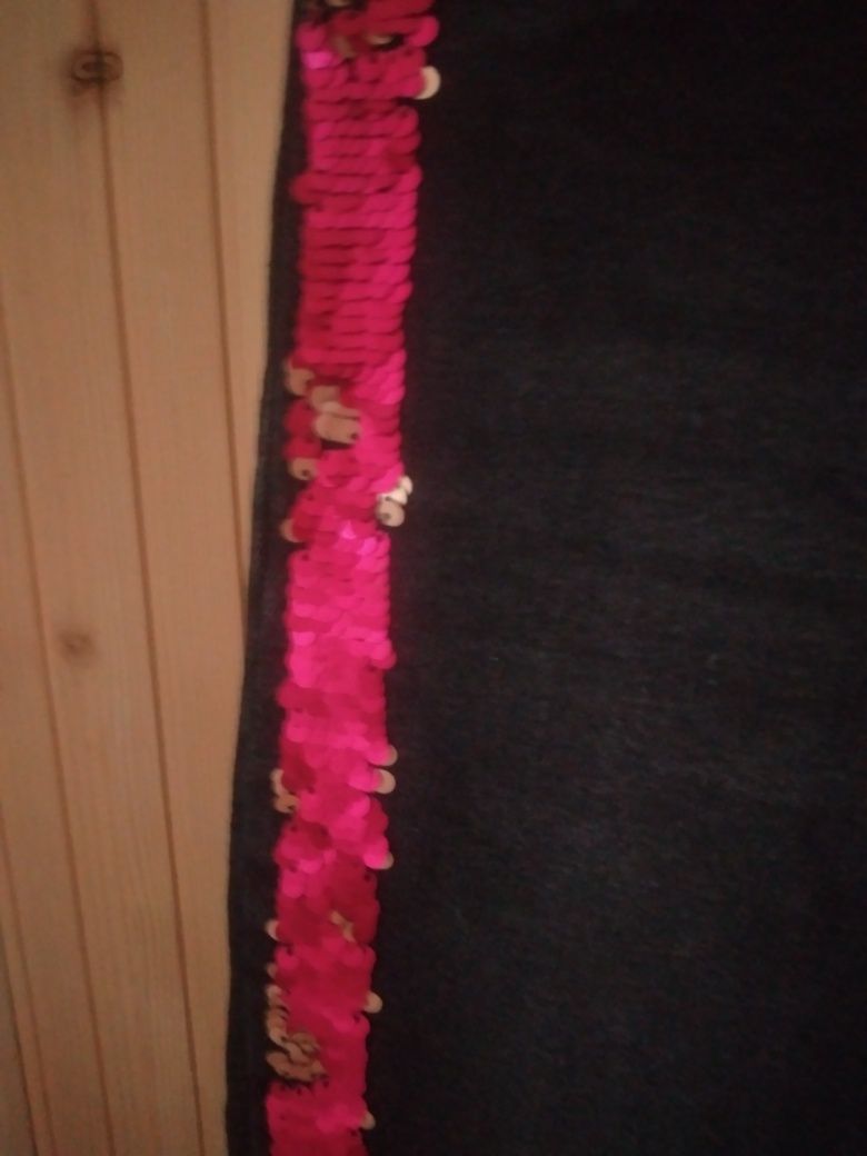 Blugi 9 10 ani 134 140 waikiki paiete roz aurii bronz negrii jeans