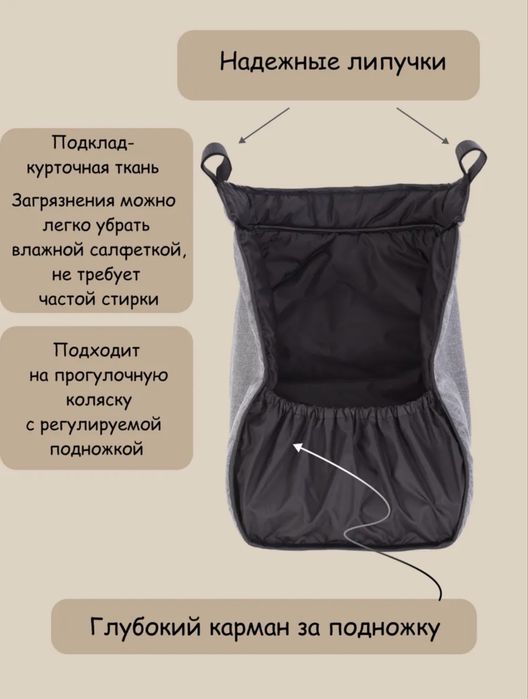 Накидка чехол для коляски (Aura kids)