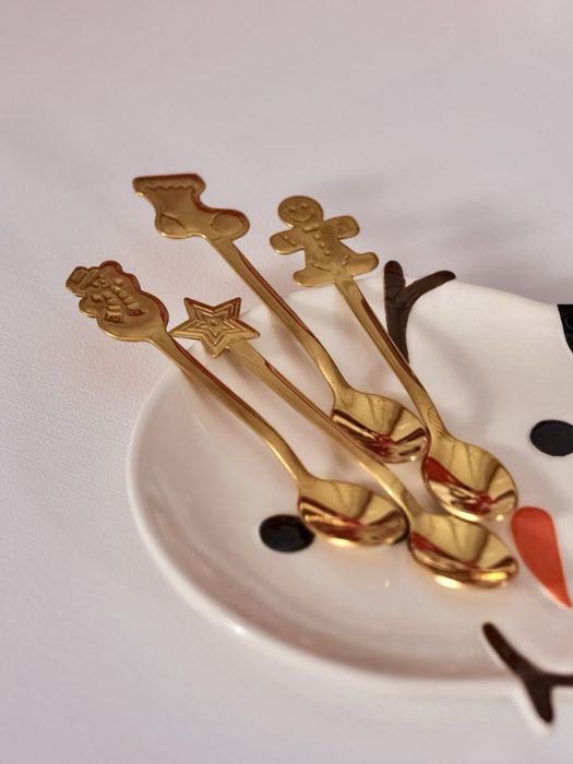 Коледни вилици + коледни лъжички