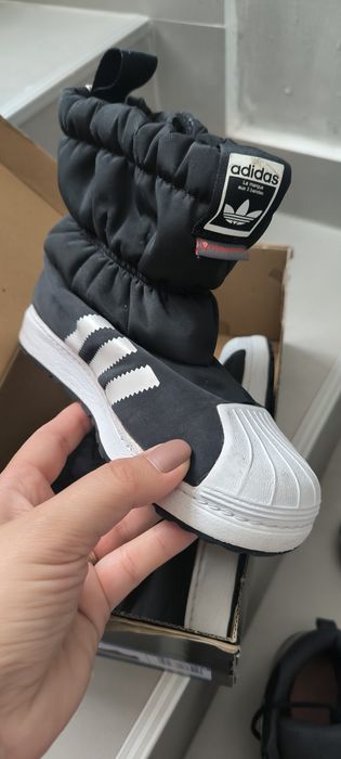 Детски ботуши на  adidas superstar