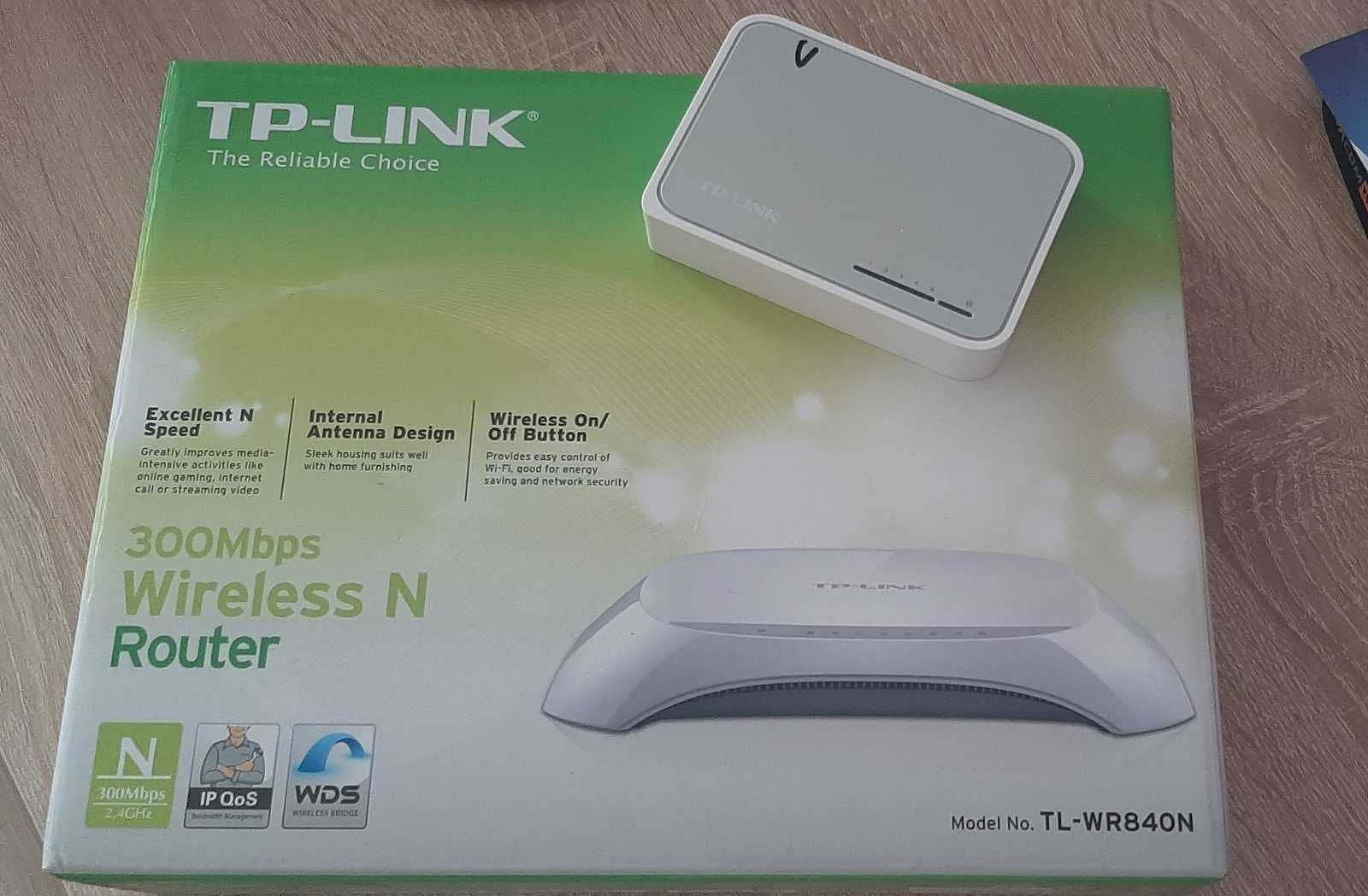 Рутер TP-Link TL-WR840N, Wi-Fi 4