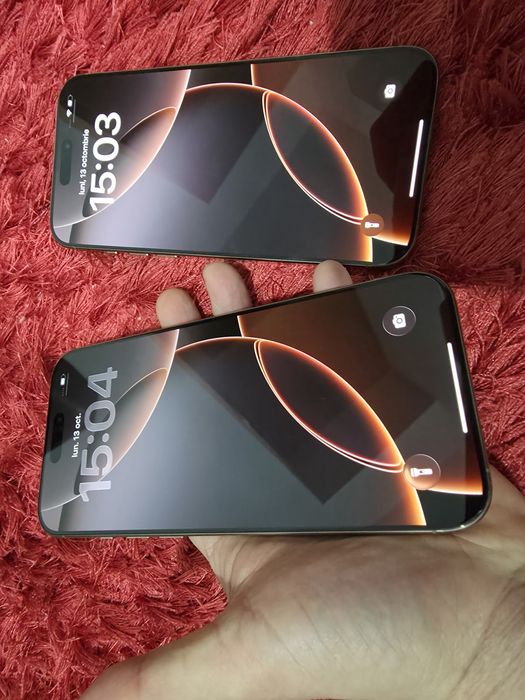 -Iphone 16Pro Max, ca Nou, 256Gb, 8Ram, bat: 100%-170-155 cicluri inca
