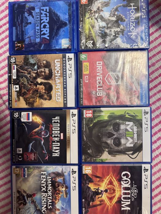 Игры на ps5 пс5 сони sony