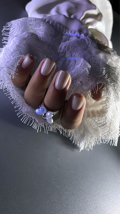 Маникюр наращивание