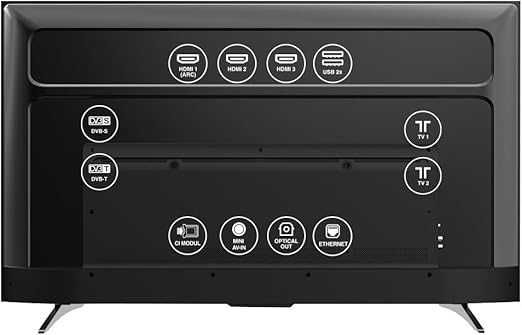 Нов безрамков телевизор NEXT QLED 50" 127 см екран UHD 4K Google TV