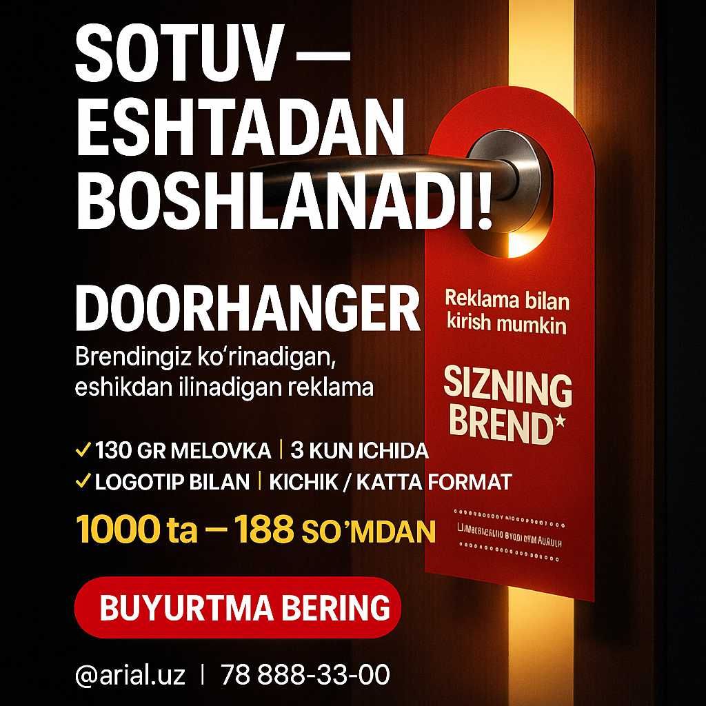DOORHANGER | flayer | dorxenger | durhanger | ilgakli flayer