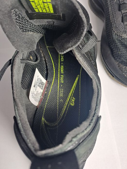 nike zoom double stacked volt black femei