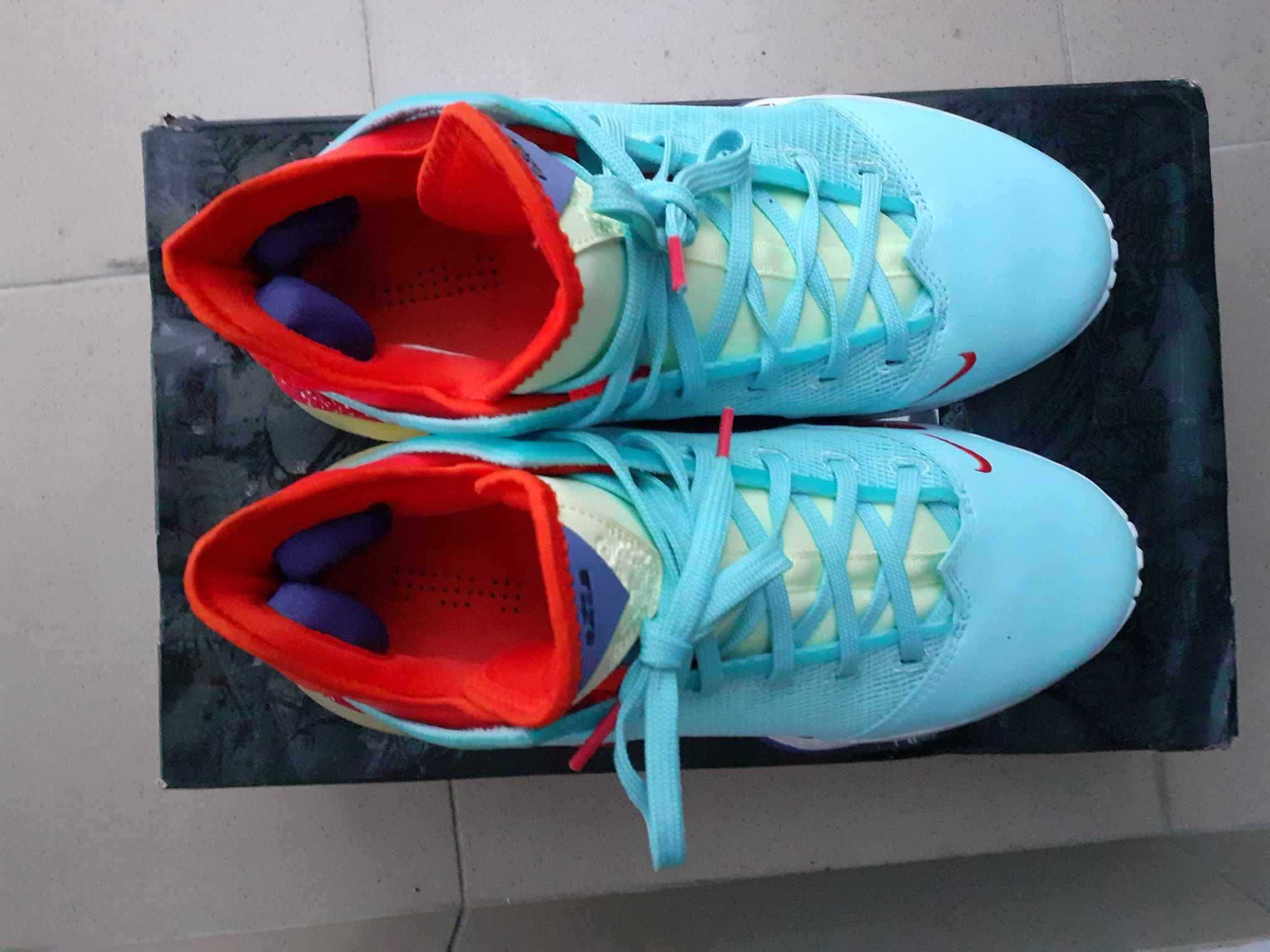 Nike LeBron XIX 19 Low Blue Chill/Black-LT Crimson