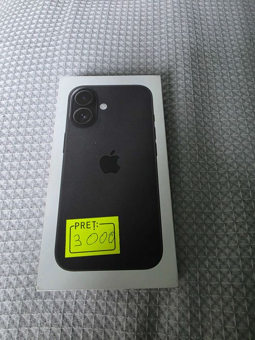 Apple iPhone 16, 128GB, 5G, Black