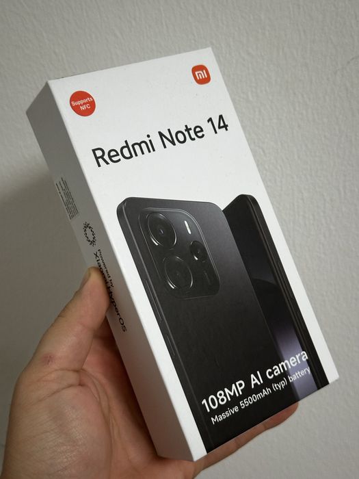 Redmi Note 14 Midnight Black 256GB - NOU SIGILAT