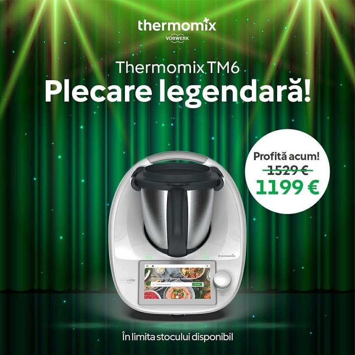 Thermomix TM6 nou cu garantie