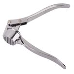 Presa de usturoi, metalic, 15.5 cm, argintiu