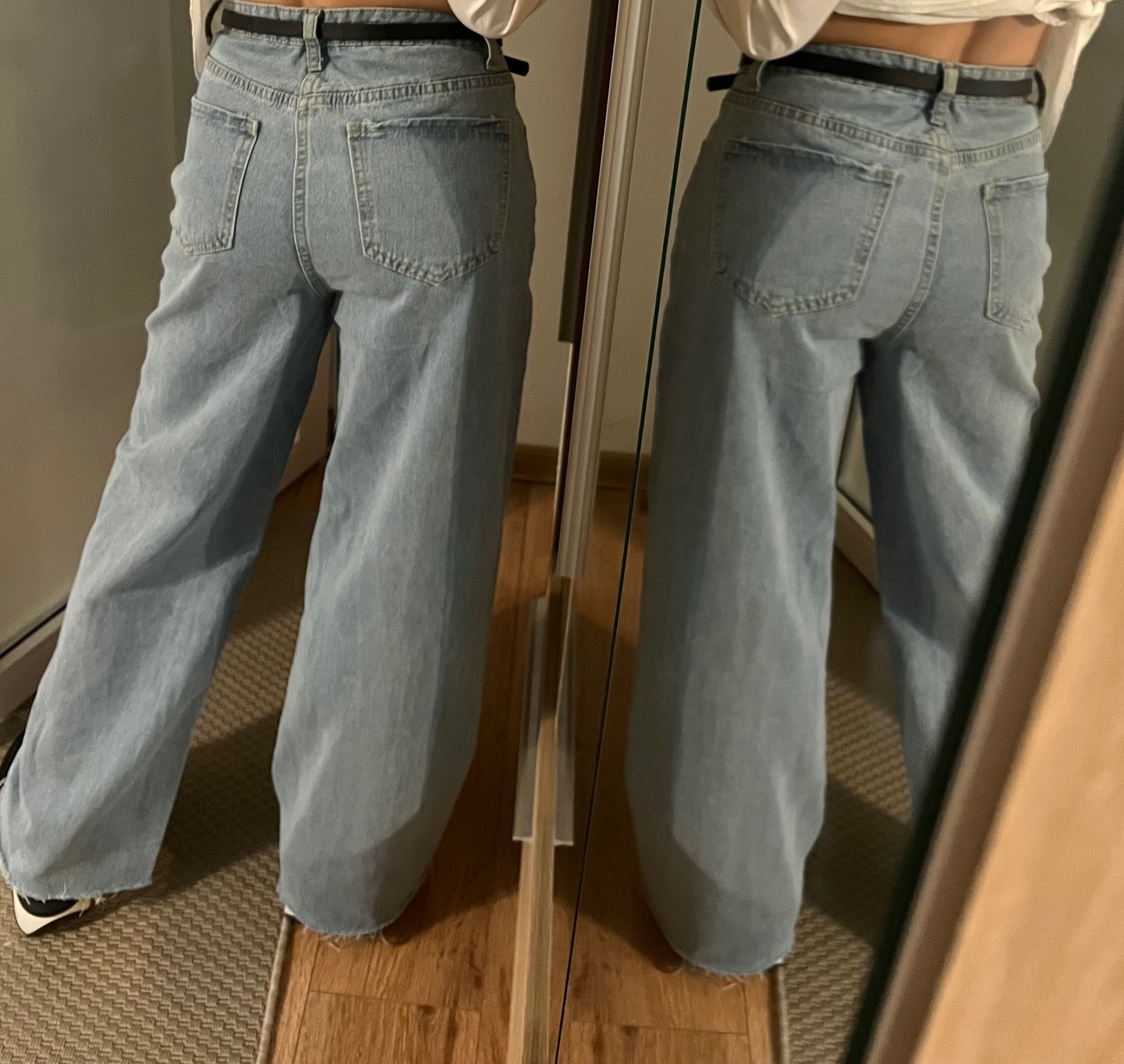 Jeans dama largi