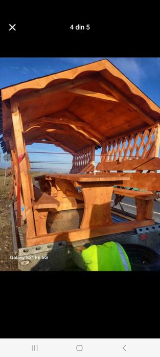 Foisor rustic gradina