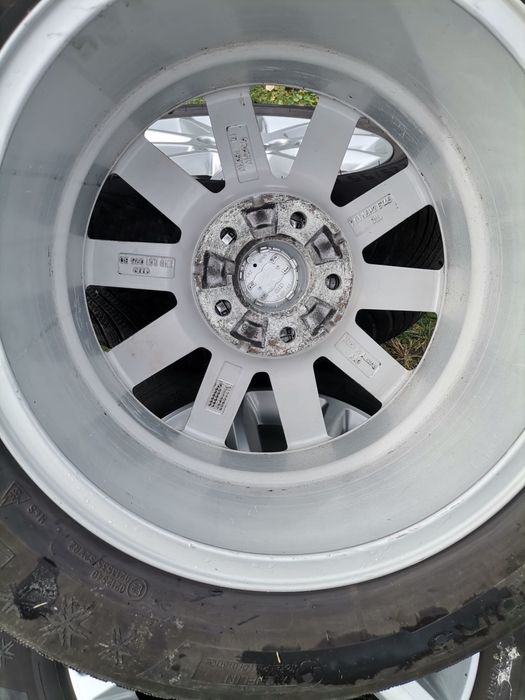 Jante Audi 5*112/66,6B+cauciucuri 225/55/16