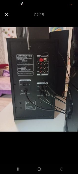 Subufăr cu 5 boxe 5.1