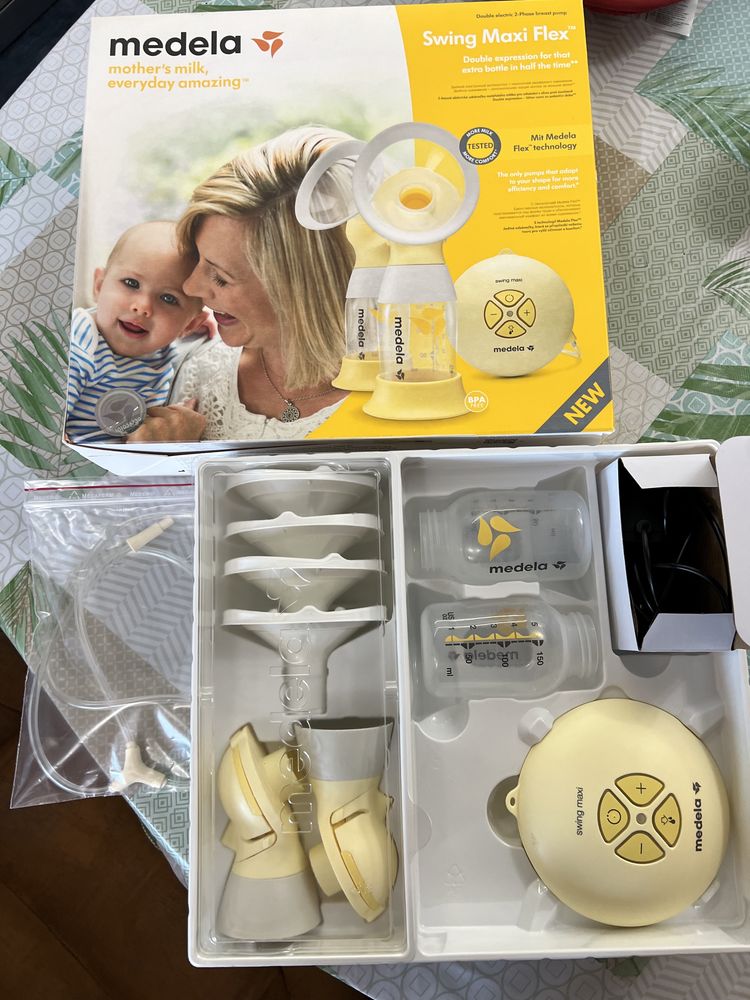 Двойна електрическа помпа Medela Swing Maxi Flex