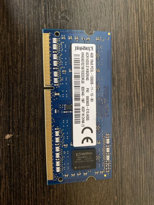Продаю оперативку для ноут бука 4 гиг DDR3