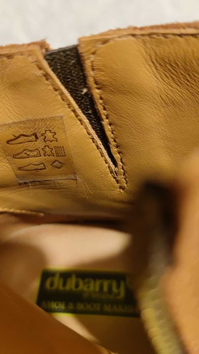 Ghete piele întoarsă camel Dubarry of Ireland, 39, noi