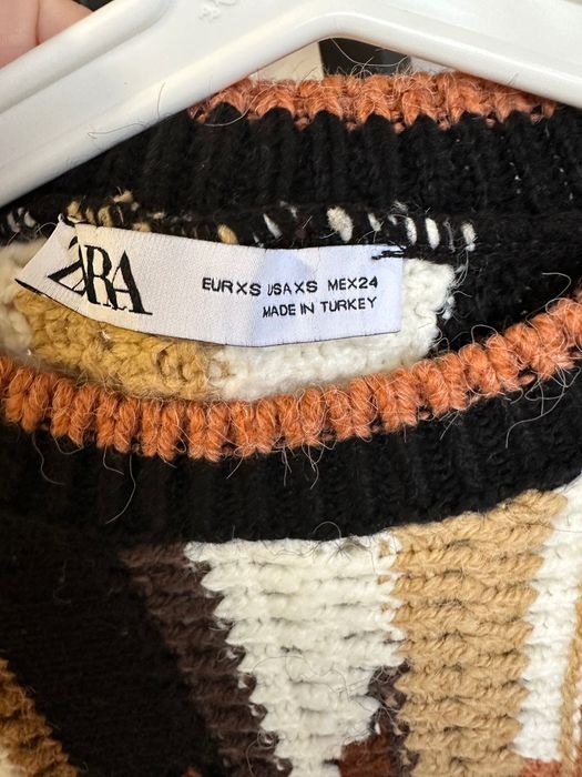 Плетен пуловер Zara