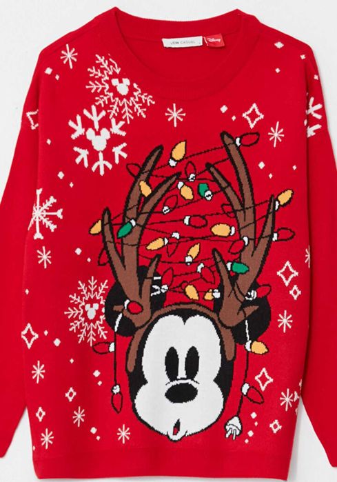 Pulover - Livrarea 5 lei - NOU - Disney de Craciun