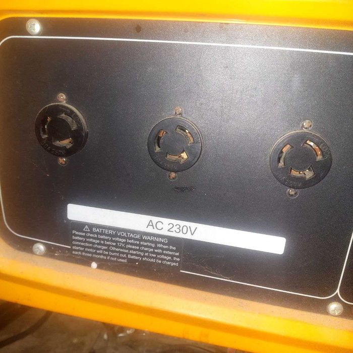 Генератор бензиновый KGE6500E 6kva