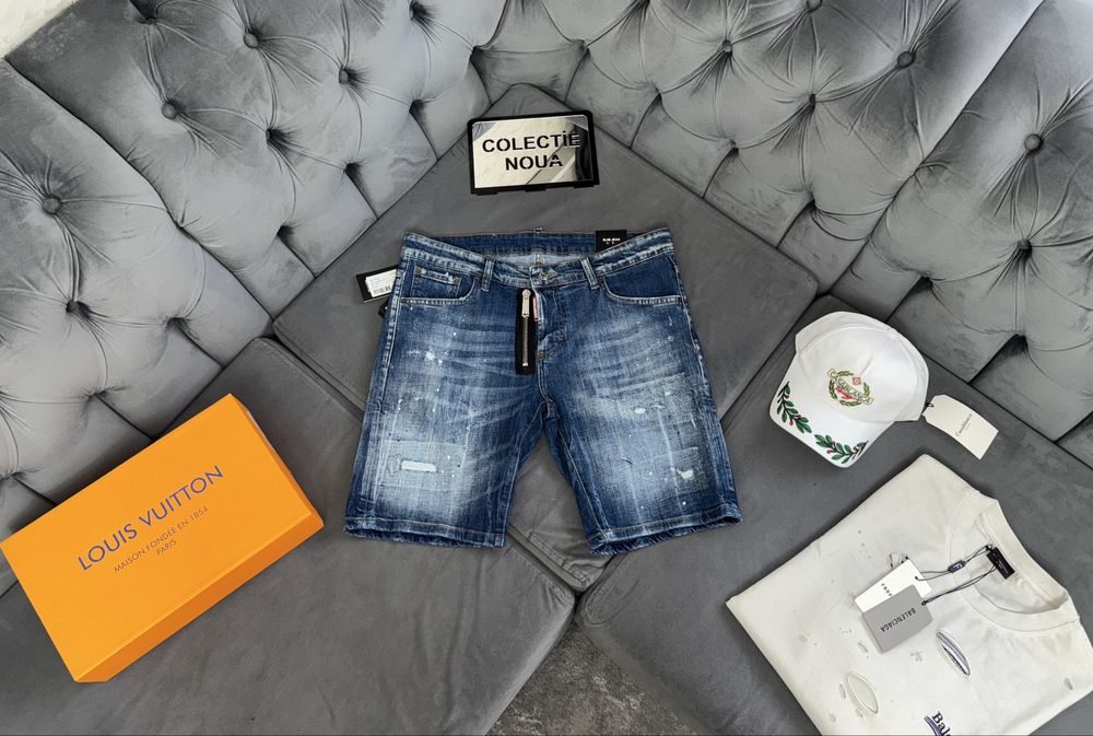 blugi scurti barbati Dsquared