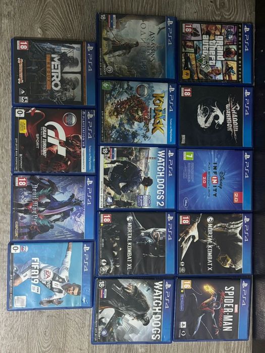 Игры для ps4 на дисках
