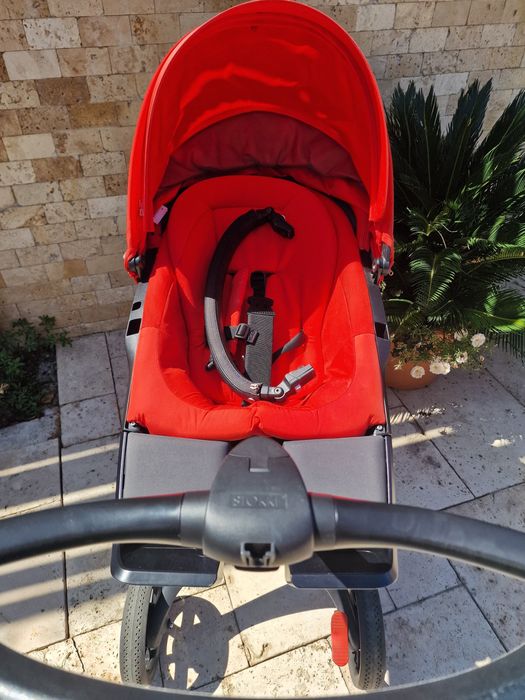 2 cărucioare Stokke Xplory V6 + geantă originală