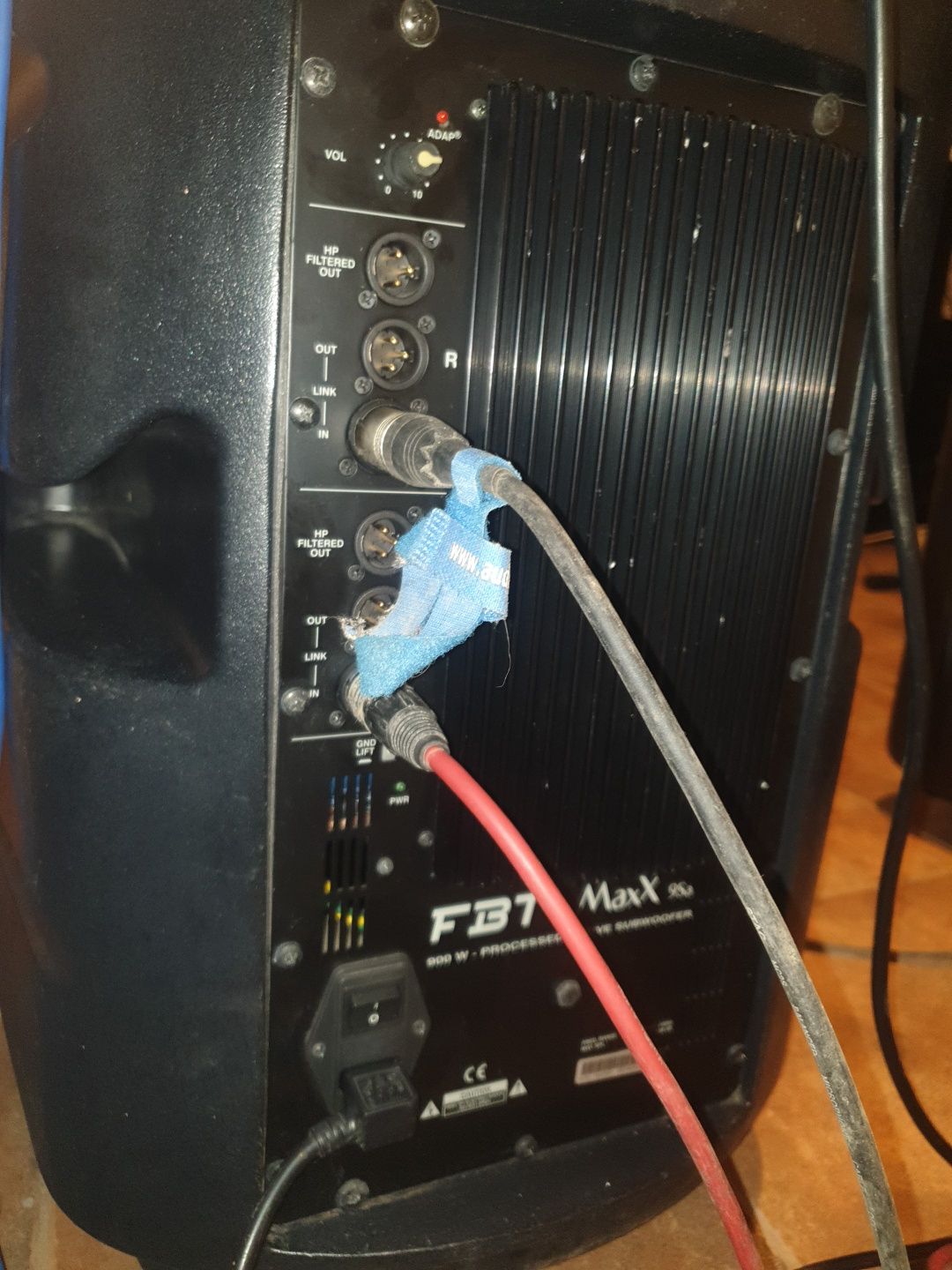 Sistem activ 2xFbt maxx4a 400w 12toli/2xFbt maxx9sa 900w 15toli