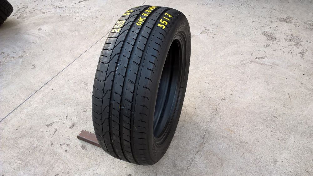 O anvelopa de vara 235 55 18 pirelli p zero profil 7,8 mm