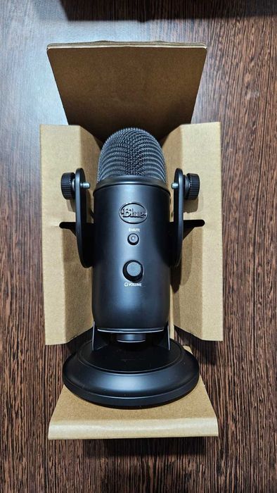 Microfon Blue Yeti Blackout – Mint Condition, cutie + acte