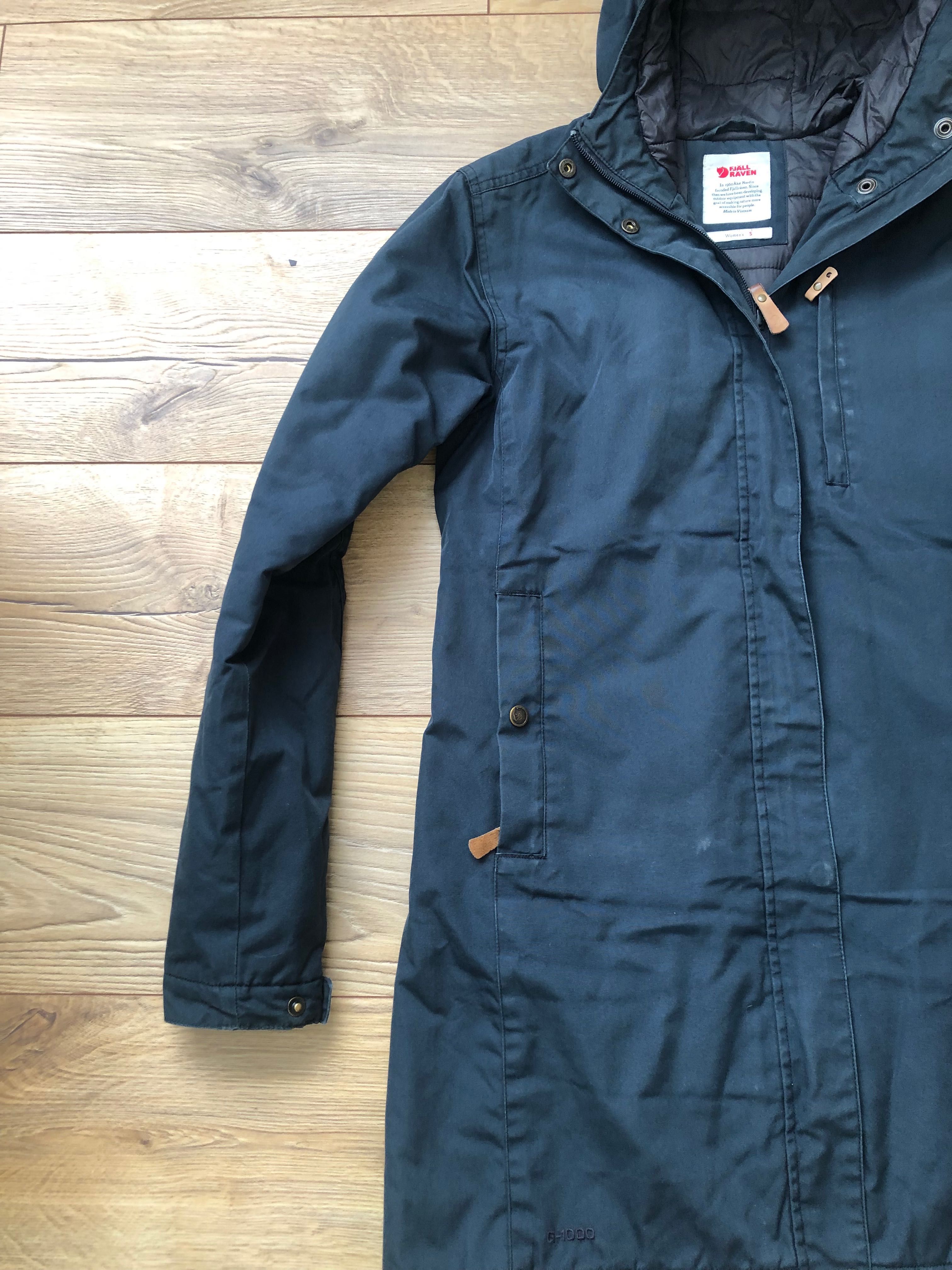FJALLRAVEN-jacheta lunga tip Parka pentru dame, marimea S