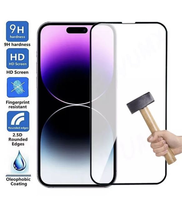 Folie Sticla SECUR Full 25D - Iphone 14/15/16e/16/17 PRO MAX PLUS AIR