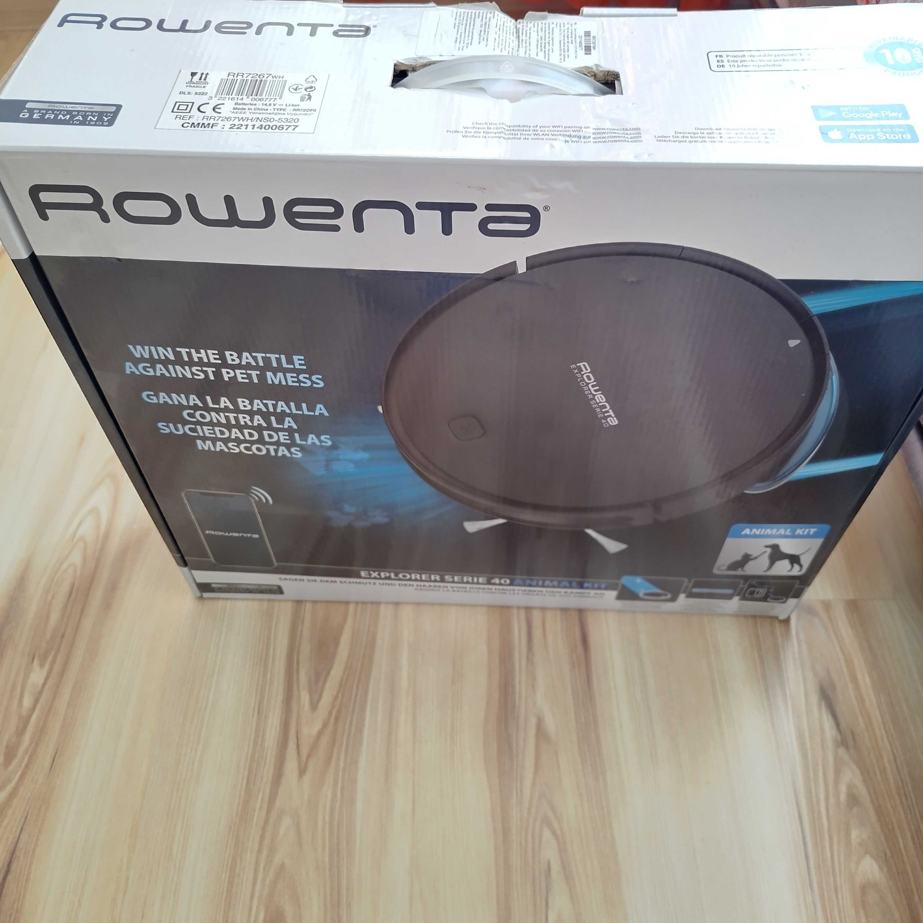 Робот прахосмукачка Rowenta explorer serie 40