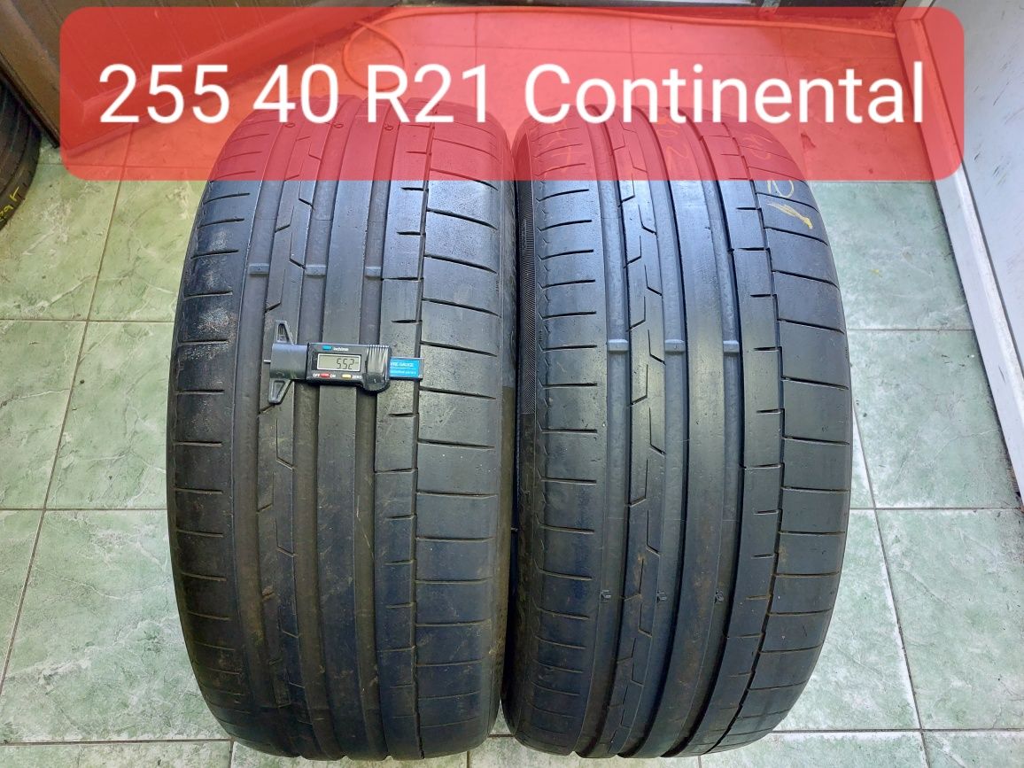 2 anvelope 255/40 R21 Continental