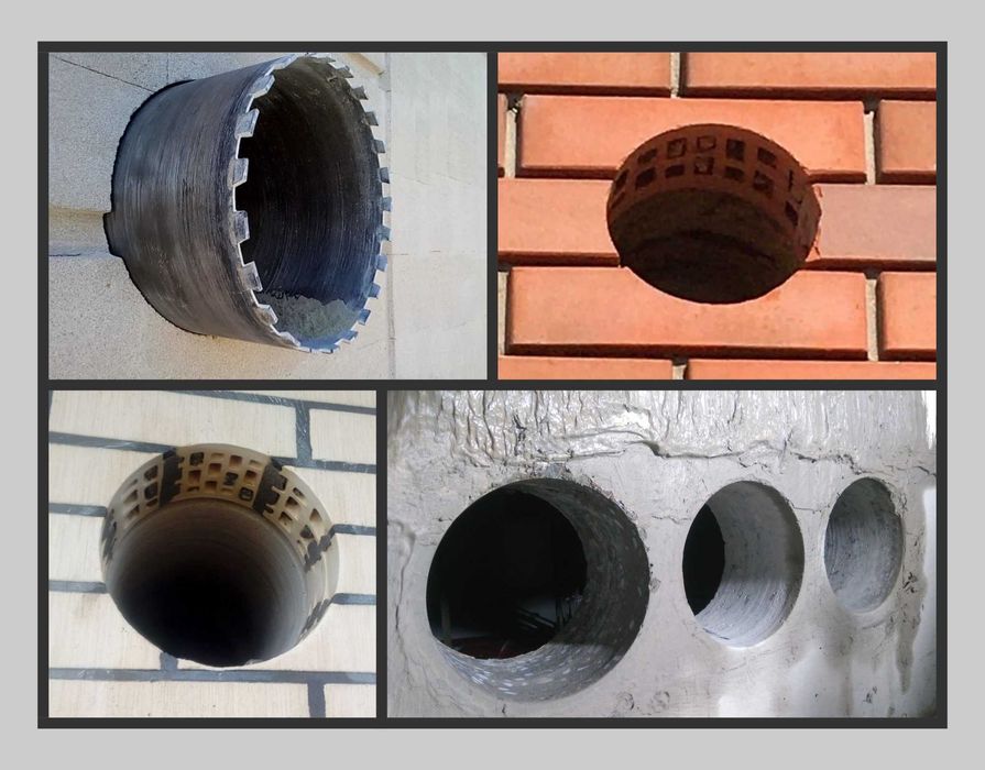 Алмазное сверление бурение кирпича и бетона. Самые добрые цены