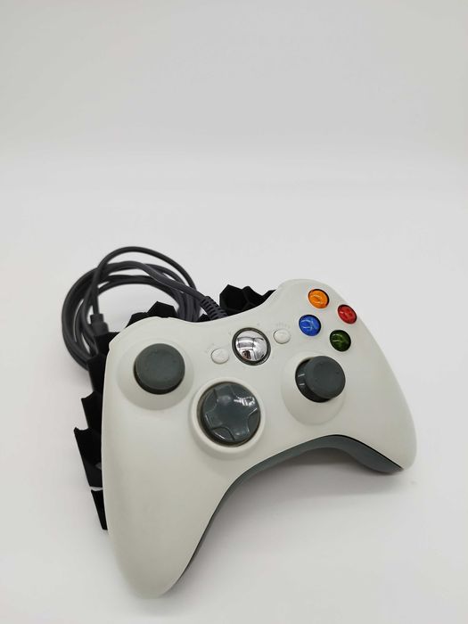 Контролер за Xbox 360 - жичен, Бял