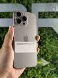 Iphone 15 pro max Natural Titanium