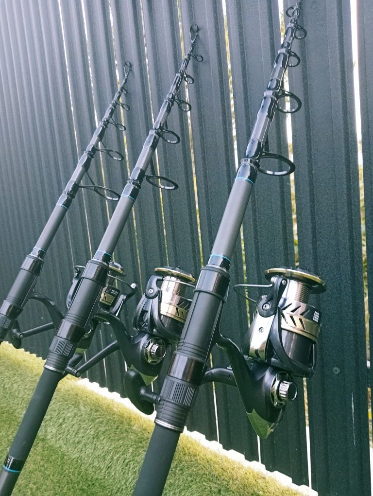 Set 3 Lansete Crap LEGEND TELE CARP 3.6m 3.75 LBS Model Nou
