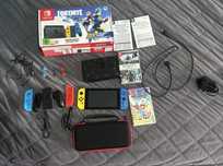 Nintendo switch Fortnite special edition wildcat+ аксесоари + игри