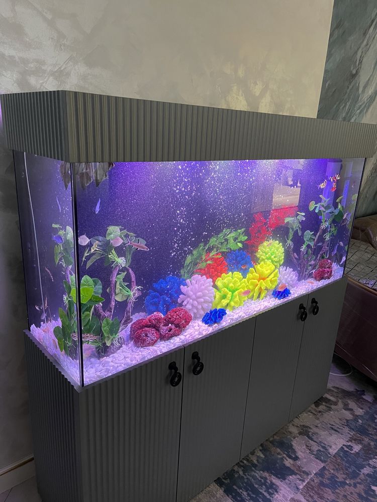 New Akvarium 500 litrlik zakaz qabul qilamiza !