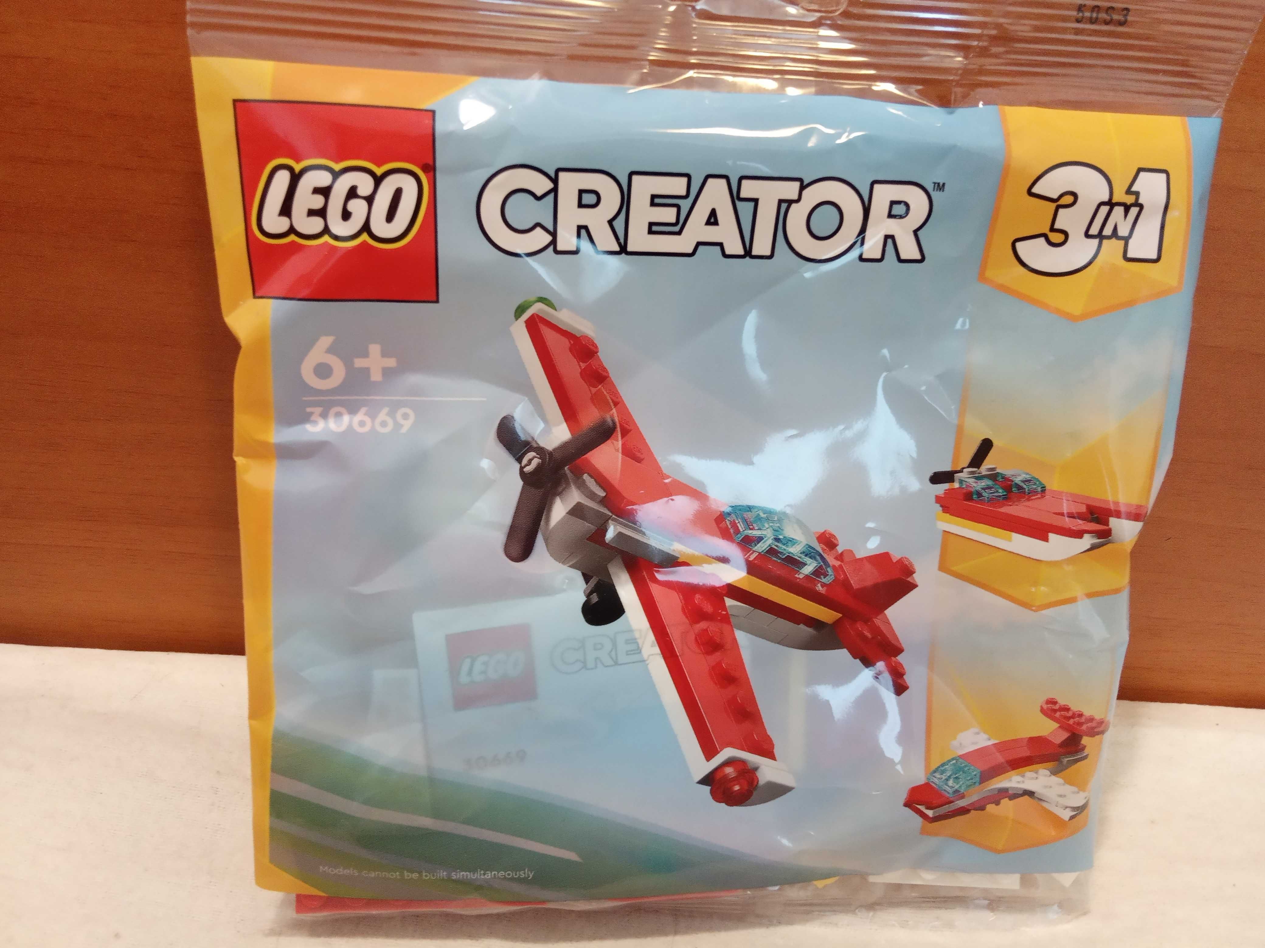 Lego 30669 Creator Iconic Red Plane 3-in-1 nou, sigilat