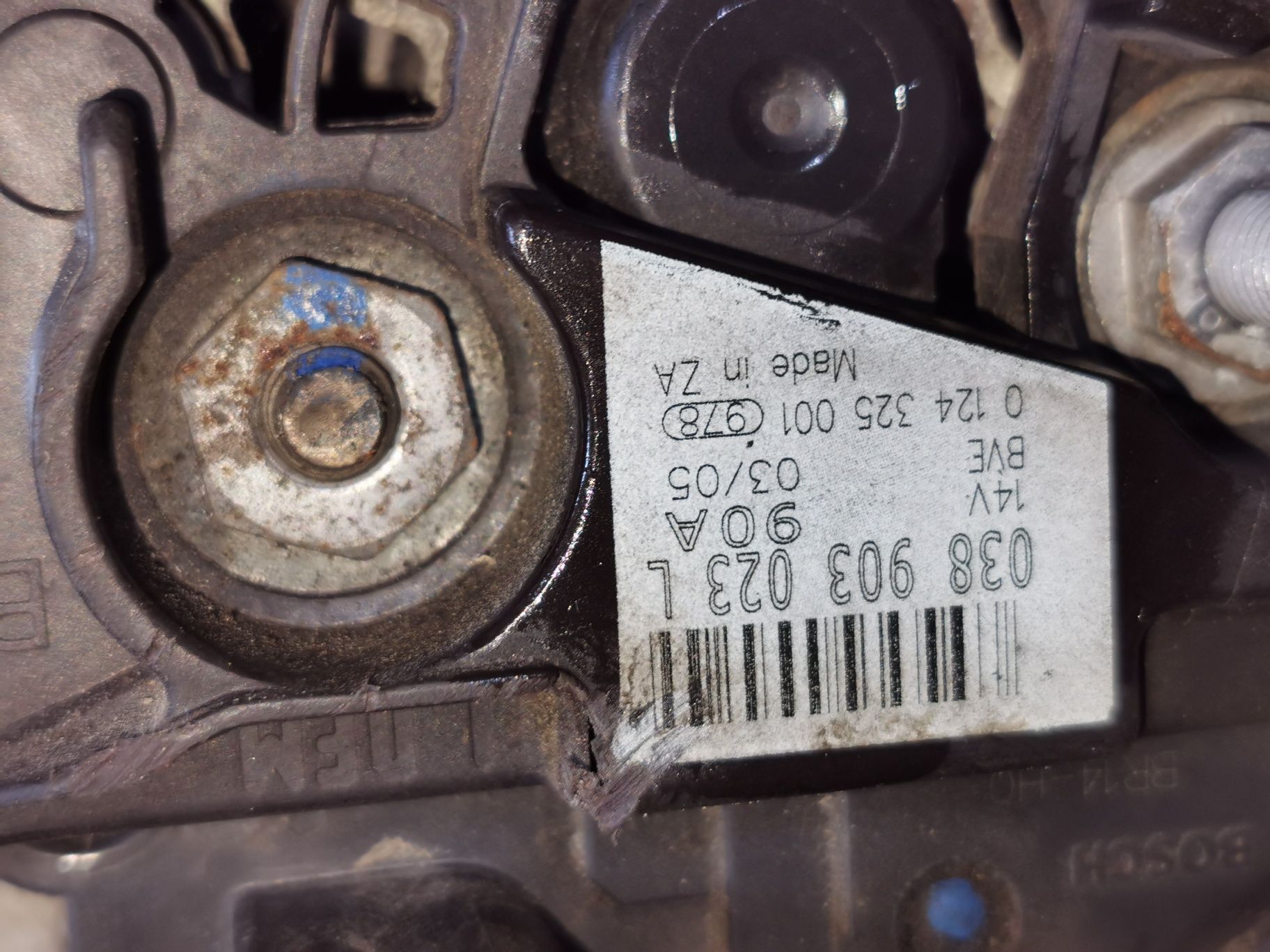 Alternator 90A 1.9 tdi vw polo 9n 2005 atd