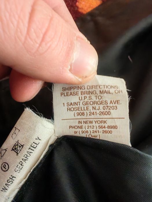 Schott 641 Leather Single Riders Jacket Men Size 44 Black,made in USA